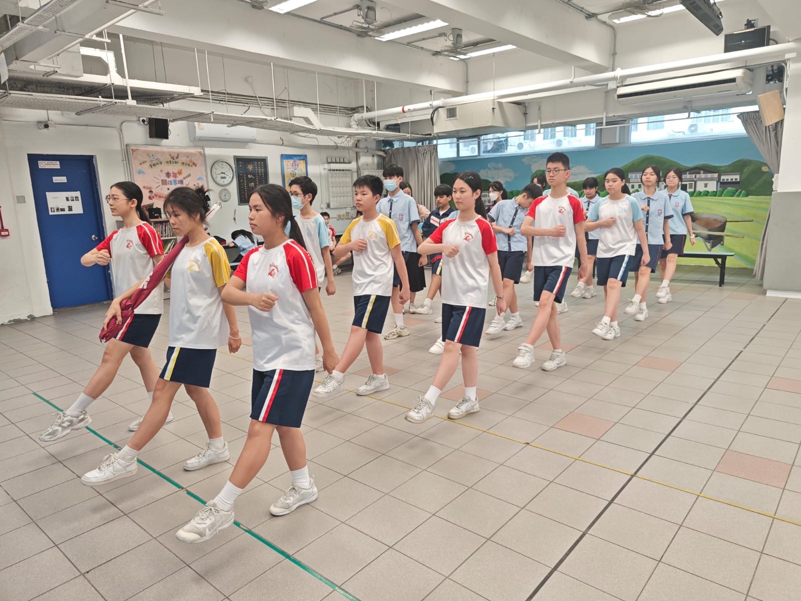 中式步操訓練 – 傳承文化精髓，鍛鍊意志力