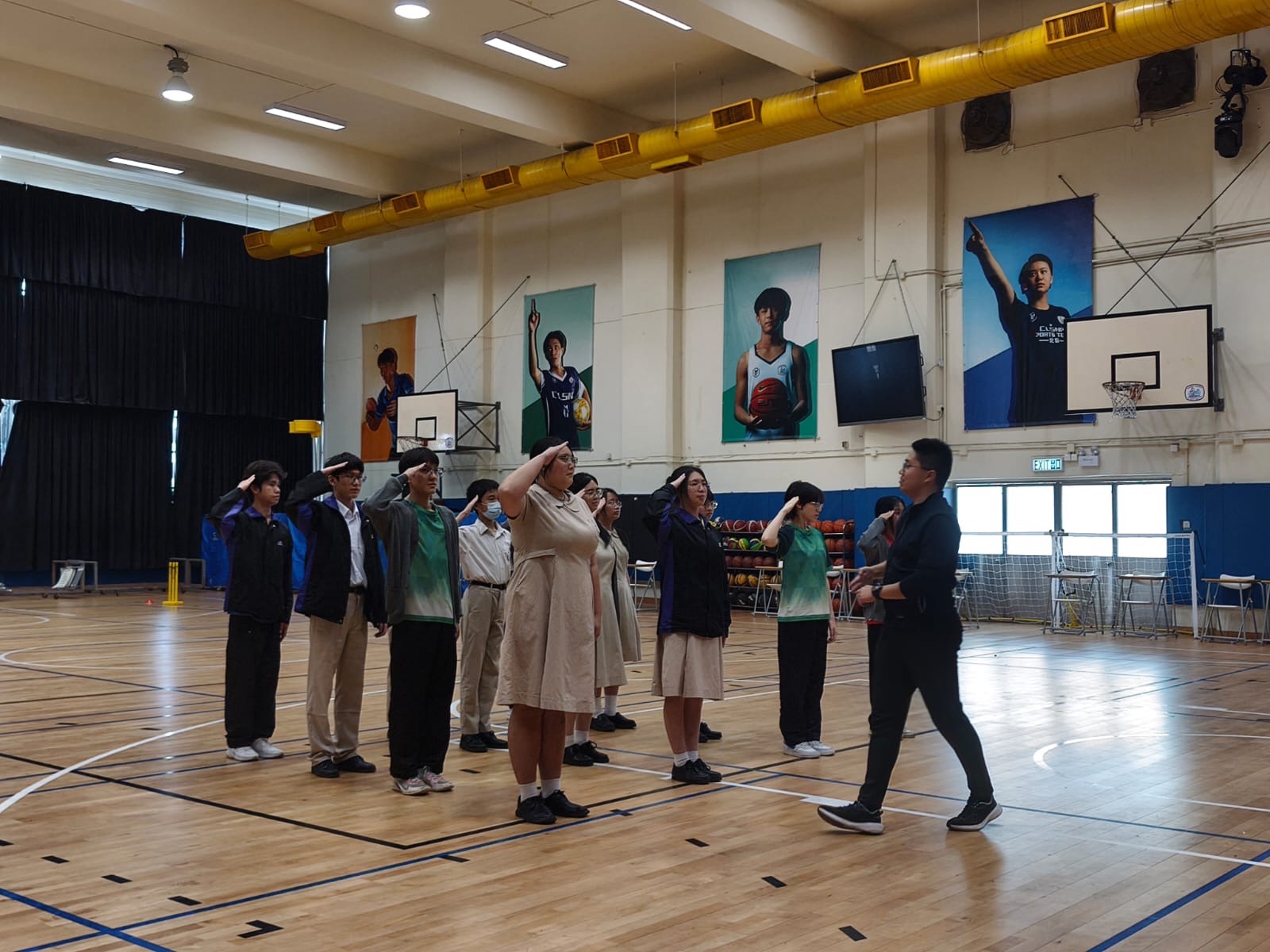 中式步操訓練課程 — 傳承民族精神