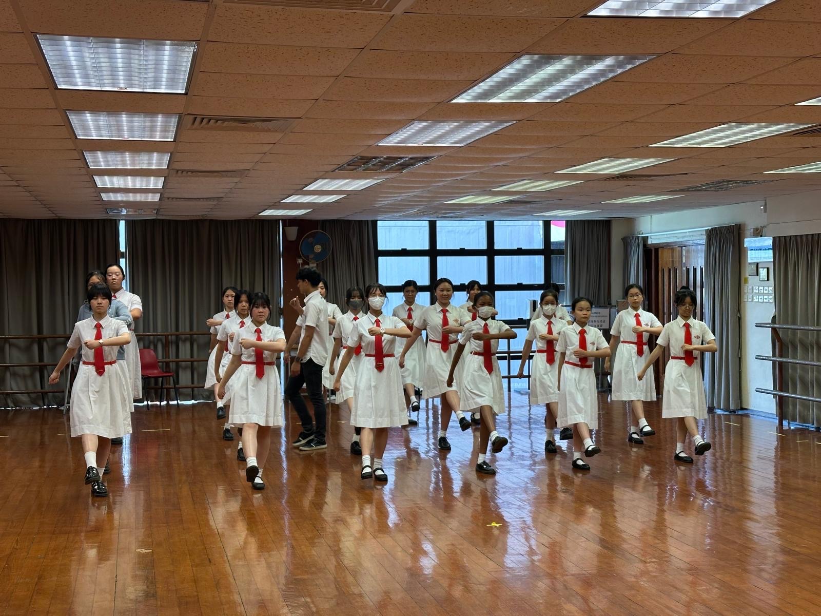 中式步操訓練 – 激發團隊精神