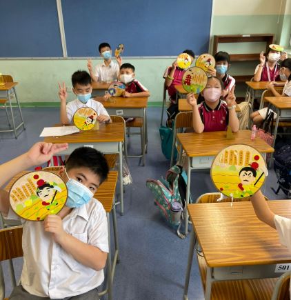 彩繪中國團扇校園工作坊