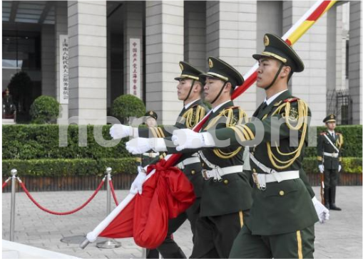 護旗手的升旗故事