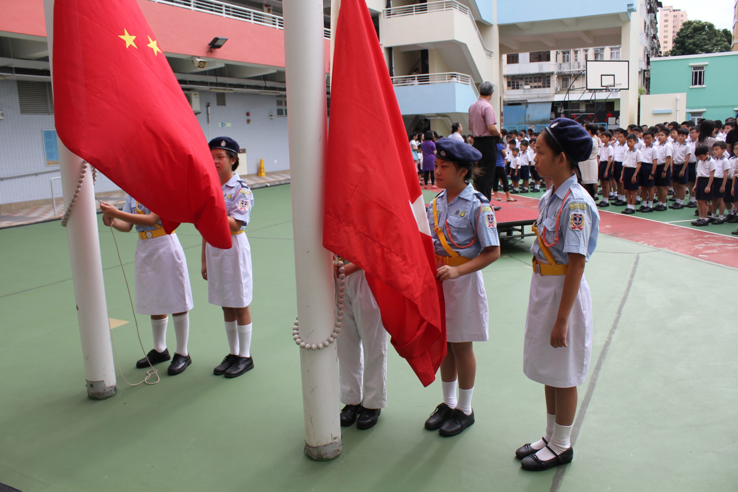 SMART 系統助力旗杆維修,校園保養更高效