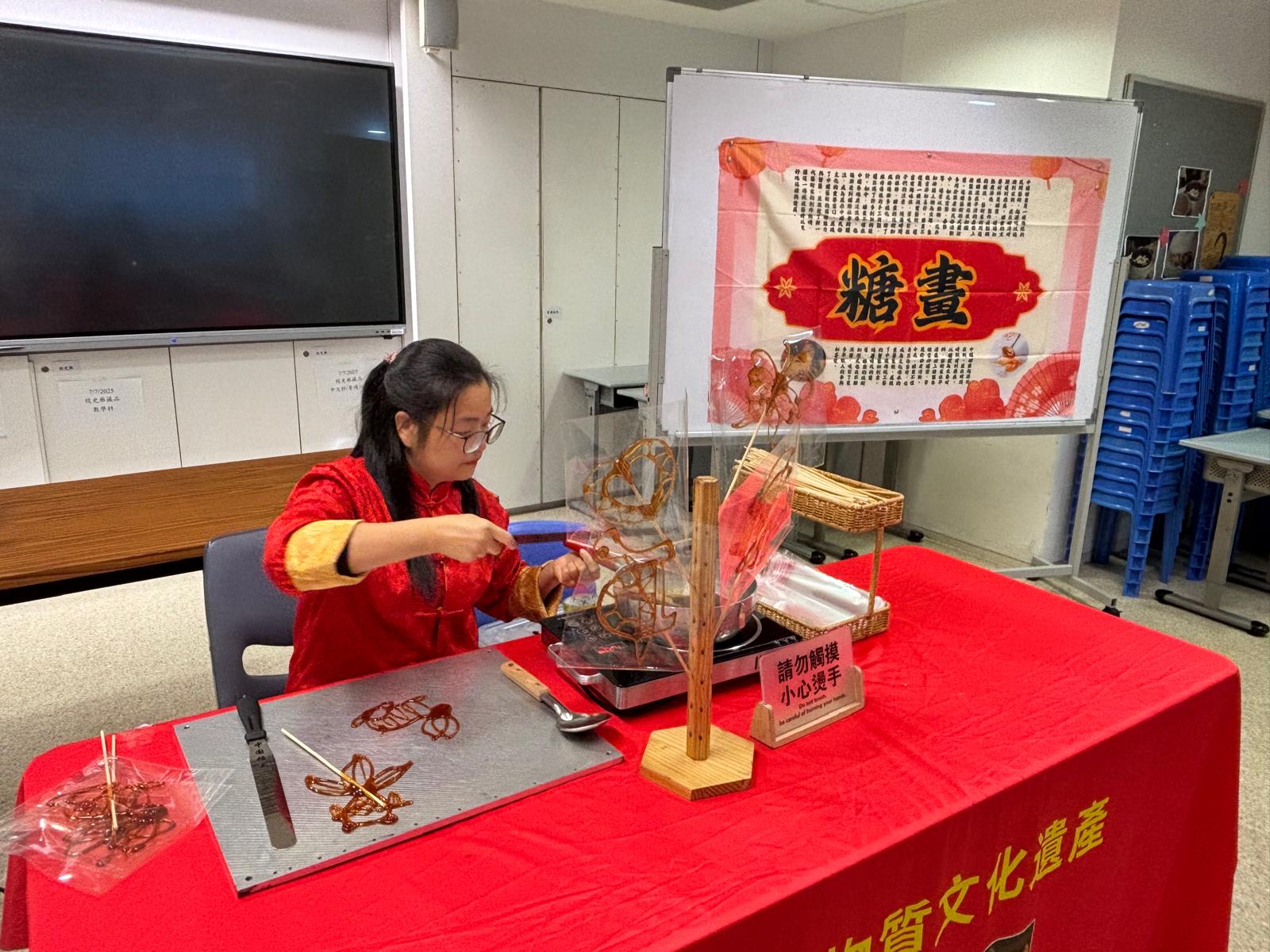 香港學校糖畫到會服務，安全衛生有保障，學生食用更放心